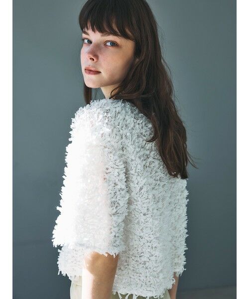 Droite lautreamont / ドロワットロートレアモン シャツ・ブラウス | ショウセンモールインレーブラウス | 詳細2