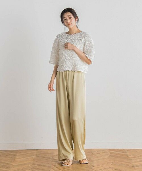 Droite lautreamont / ドロワットロートレアモン シャツ・ブラウス | ショウセンモールインレーブラウス | 詳細3