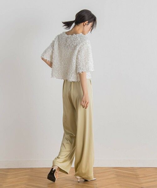 Droite lautreamont / ドロワットロートレアモン シャツ・ブラウス | ショウセンモールインレーブラウス | 詳細5