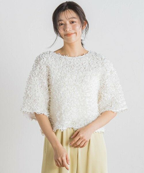 Droite lautreamont / ドロワットロートレアモン シャツ・ブラウス | ショウセンモールインレーブラウス | 詳細6