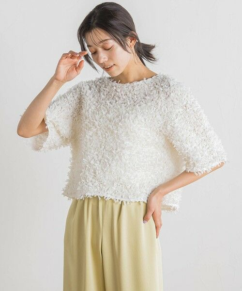 Droite lautreamont / ドロワットロートレアモン シャツ・ブラウス | ショウセンモールインレーブラウス | 詳細7