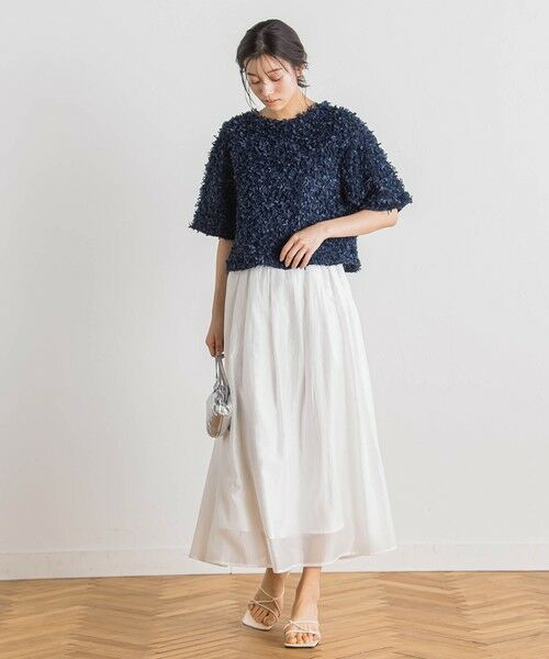 Droite lautreamont / ドロワットロートレアモン シャツ・ブラウス | ショウセンモールインレーブラウス | 詳細12