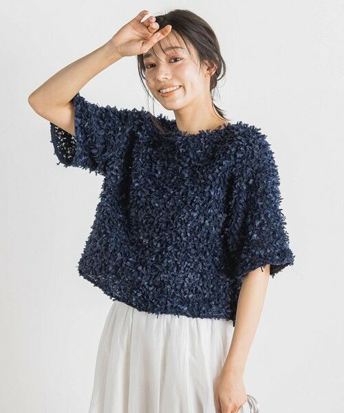 Droite lautreamont / ドロワットロートレアモン シャツ・ブラウス | ショウセンモールインレーブラウス | 詳細14