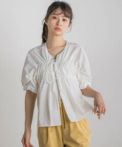 Droite lautreamont / ドロワットロートレアモン シャツ・ブラウス | 【WEB限定】カラミタンブラーリボンブラウス≪手洗い可能≫