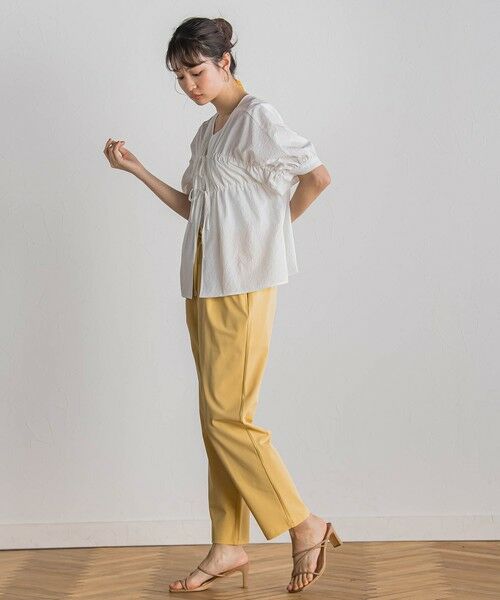 Droite lautreamont / ドロワットロートレアモン シャツ・ブラウス | 【WEB限定】カラミタンブラーリボンブラウス≪手洗い可能≫ | 詳細4