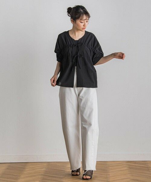 Droite lautreamont / ドロワットロートレアモン シャツ・ブラウス | 【WEB限定】カラミタンブラーリボンブラウス≪手洗い可能≫ | 詳細12