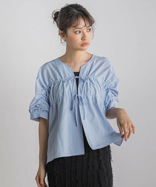 Droite lautreamont / ドロワットロートレアモン シャツ・ブラウス | 【WEB限定】カラミタンブラーリボンブラウス≪手洗い可能≫ | 詳細25
