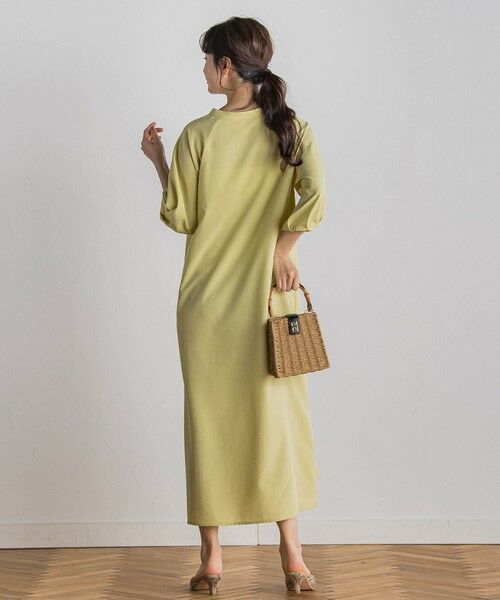 Droite lautreamont / ドロワットロートレアモン ロング・マキシ丈ワンピース | タンブラーブッチャーワンピース≪手洗い可能≫ | 詳細14