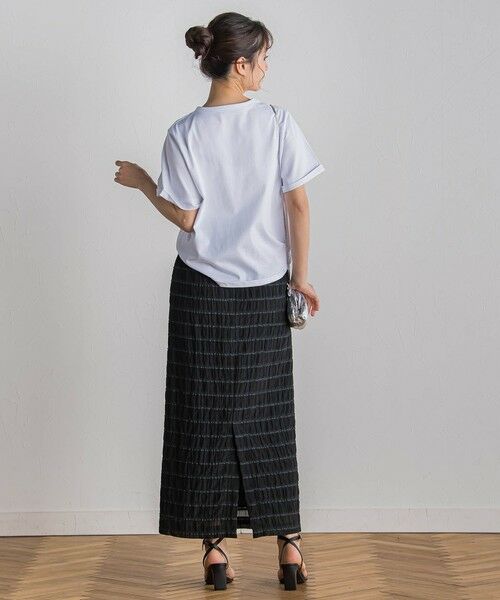 Droite lautreamont / ドロワットロートレアモン カットソー | ロゴブローチ風Tシャツ≪手洗い可能≫ | 詳細4