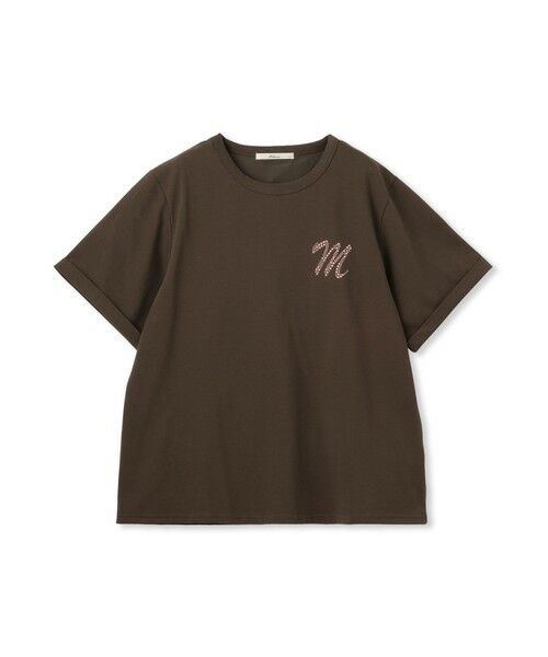 Droite lautreamont / ドロワットロートレアモン カットソー | ロゴブローチ風Tシャツ≪手洗い可能≫ | 詳細21