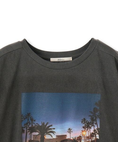 Droite lautreamont / ドロワットロートレアモン カットソー | ネオンロゴフォトプリントT≪手洗い可能≫ | 詳細11