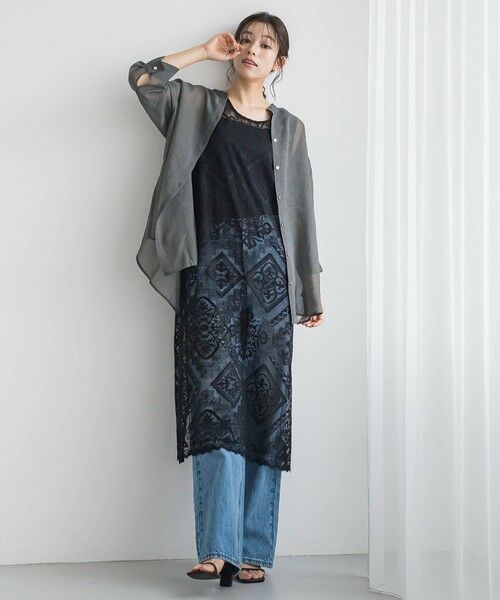 Droite lautreamont / ドロワットロートレアモン シャツ・ブラウス | 【WEB限定】シアーリネンライクBACKリボンシャツ≪手洗い可能≫ | 詳細14