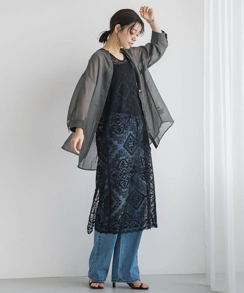 Droite lautreamont / ドロワットロートレアモン シャツ・ブラウス | 【WEB限定】シアーリネンライクBACKリボンシャツ≪手洗い可能≫ | 詳細15