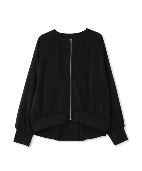 Droite lautreamont / ドロワットロートレアモン シャツ・ブラウス | グロスオーガンザZIPブルゾン≪手洗い可能≫ | 詳細16