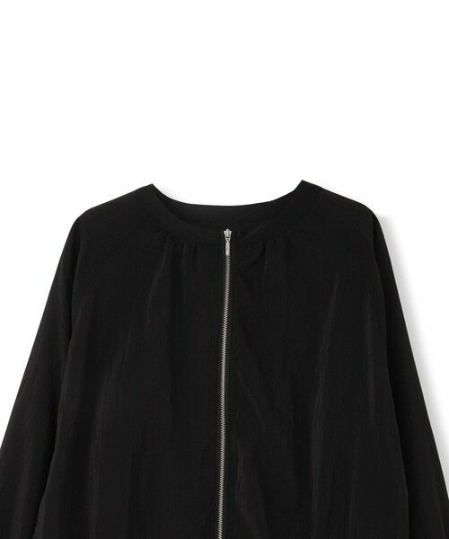 Droite lautreamont / ドロワットロートレアモン シャツ・ブラウス | グロスオーガンザZIPブルゾン≪手洗い可能≫ | 詳細18