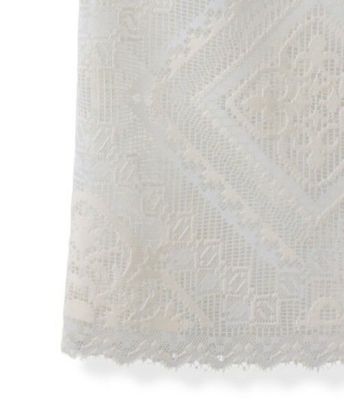 Droite lautreamont / ドロワットロートレアモン ロング・マキシ丈ワンピース | クラフトラッセルレースワンピース≪洗濯機で洗える≫ | 詳細11