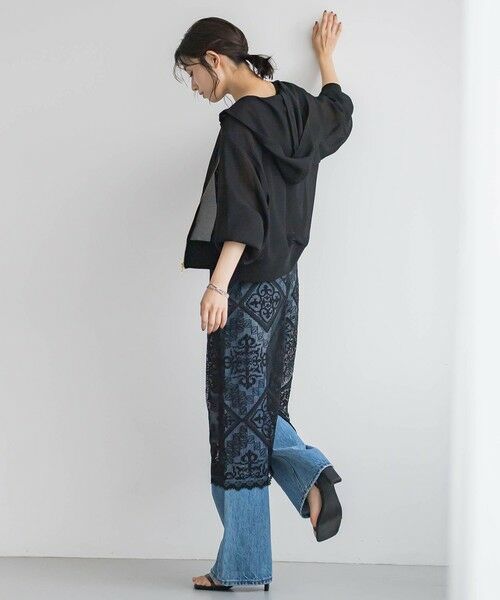 Droite lautreamont / ドロワットロートレアモン ロング・マキシ丈ワンピース | クラフトラッセルレースワンピース≪洗濯機で洗える≫ | 詳細19