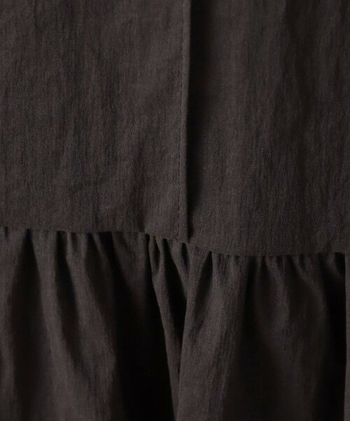 Droite lautreamont / ドロワットロートレアモン ロング・マキシ丈ワンピース | ナイロンタフタストレッチワンピース≪洗濯機で洗える≫ | 詳細14