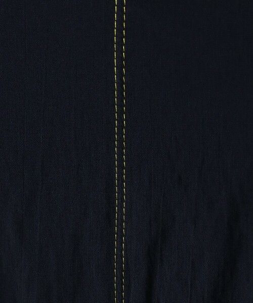 Droite lautreamont / ドロワットロートレアモン ロング・マキシ丈ワンピース | 麻調シアー2WAYシャーリングワンピース≪手洗い可能≫ | 詳細10