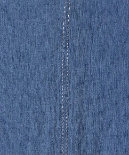 Droite lautreamont / ドロワットロートレアモン ロング・マキシ丈ワンピース | 麻調シアー2WAYシャーリングワンピース≪手洗い可能≫ | 詳細18