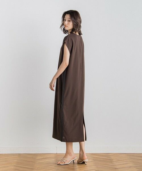Droite lautreamont / ドロワットロートレアモン ロング・マキシ丈ワンピース | 【WEB限定】カットジョーゼットサイドラインワンピース≪手洗い可能≫ | 詳細7