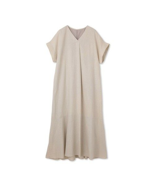 Droite lautreamont / ドロワットロートレアモン ロング・マキシ丈ワンピース | 【新色追加】レーヨン麻ポプリンワンピース≪手洗い可能≫ | 詳細20