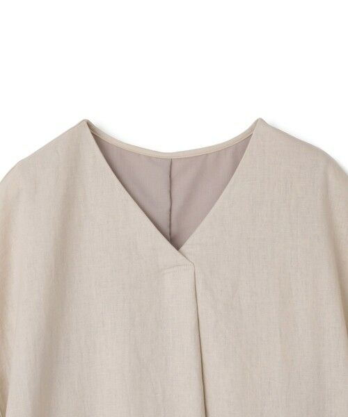 Droite lautreamont / ドロワットロートレアモン ロング・マキシ丈ワンピース | 【新色追加】レーヨン麻ポプリンワンピース≪手洗い可能≫ | 詳細22