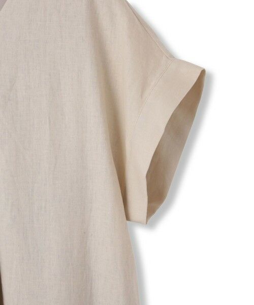 Droite lautreamont / ドロワットロートレアモン ロング・マキシ丈ワンピース | 【新色追加】レーヨン麻ポプリンワンピース≪手洗い可能≫ | 詳細23