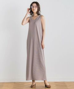 Droite lautreamont / ドロワットロートレアモン ロング・マキシ丈ワンピース | リブタンクワンピース≪洗濯機で洗える≫