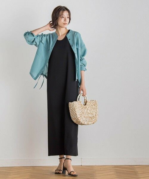 Droite lautreamont / ドロワットロートレアモン ロング・マキシ丈ワンピース | リブタンクワンピース≪洗濯機で洗える≫ | 詳細12