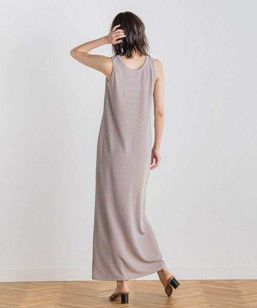 Droite lautreamont / ドロワットロートレアモン ロング・マキシ丈ワンピース | リブタンクワンピース≪洗濯機で洗える≫ | 詳細18
