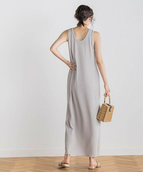Droite lautreamont / ドロワットロートレアモン ロング・マキシ丈ワンピース | リブタンクワンピース≪洗濯機で洗える≫ | 詳細26