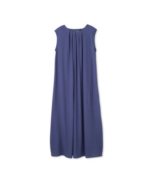 Droite lautreamont / ドロワットロートレアモン ロング・マキシ丈ワンピース | 【WEB限定】リネンライクカノコノースリワンピース≪手洗い可能≫ | 詳細12