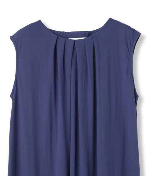 Droite lautreamont / ドロワットロートレアモン ロング・マキシ丈ワンピース | 【WEB限定】リネンライクカノコノースリワンピース≪手洗い可能≫ | 詳細14