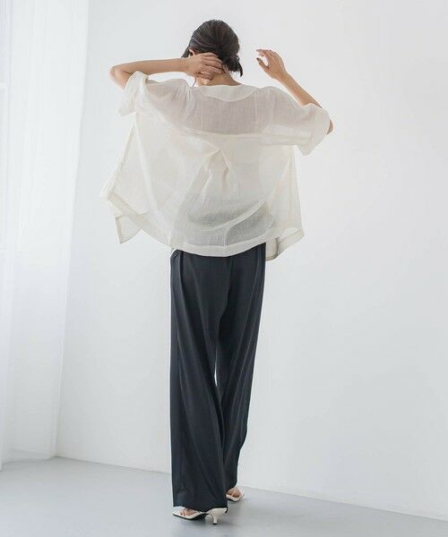 Droite lautreamont / ドロワットロートレアモン テーラードジャケット | リネンジャケット≪手洗い可能≫ | 詳細3