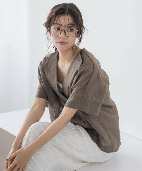 Droite lautreamont / ドロワットロートレアモン テーラードジャケット | リネンジャケット≪手洗い可能≫ | 詳細18