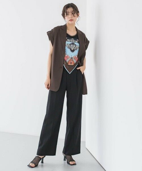 Droite lautreamont / ドロワットロートレアモン ダウンジャケット・ベスト | ASAMI　VIYELLAジレ≪手洗い可能≫ | 詳細11