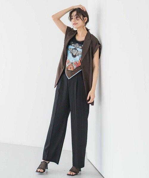 Droite lautreamont / ドロワットロートレアモン ダウンジャケット・ベスト | ASAMI　VIYELLAジレ≪手洗い可能≫ | 詳細12