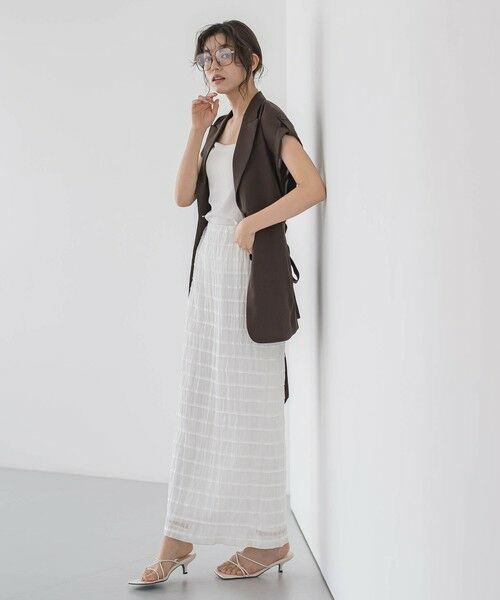 Droite lautreamont / ドロワットロートレアモン ダウンジャケット・ベスト | ASAMI　VIYELLAジレ≪手洗い可能≫ | 詳細2