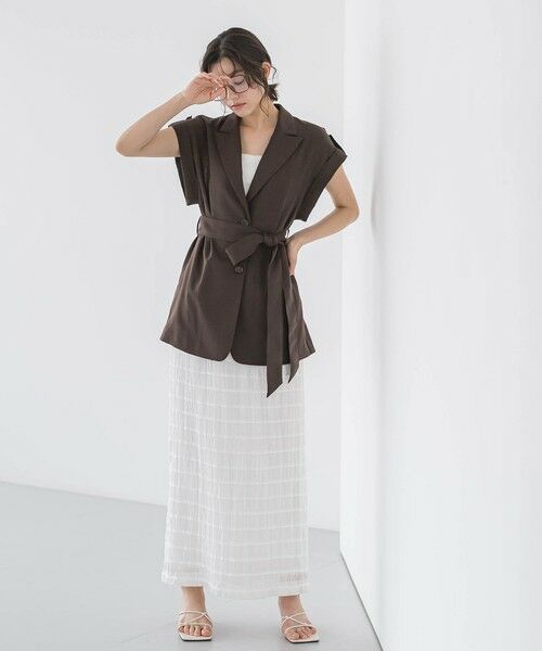 Droite lautreamont / ドロワットロートレアモン ダウンジャケット・ベスト | ASAMI　VIYELLAジレ≪手洗い可能≫ | 詳細4