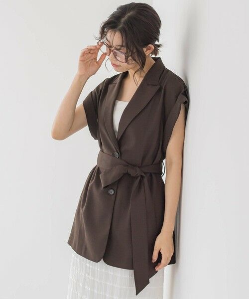 Droite lautreamont / ドロワットロートレアモン ダウンジャケット・ベスト | ASAMI　VIYELLAジレ≪手洗い可能≫ | 詳細5