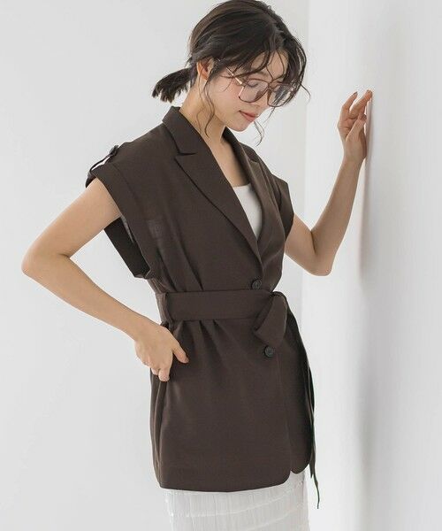 Droite lautreamont / ドロワットロートレアモン ダウンジャケット・ベスト | ASAMI　VIYELLAジレ≪手洗い可能≫ | 詳細7