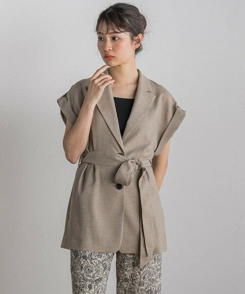 Droite lautreamont / ドロワットロートレアモン ダウンジャケット・ベスト | ASAMI　VIYELLAジレ≪手洗い可能≫ | 詳細19