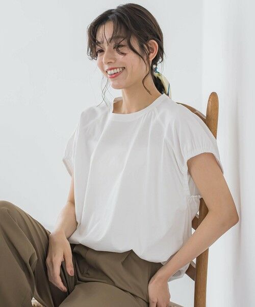 Droite lautreamont / ドロワットロートレアモン カットソー | ドライタッチコットンドロストプルオーバー≪洗濯機で洗える≫ | 詳細6