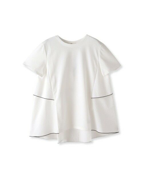 Droite lautreamont / ドロワットロートレアモン カットソー | 天竺バックフリルプルオーバー≪手洗い可能≫ | 詳細6