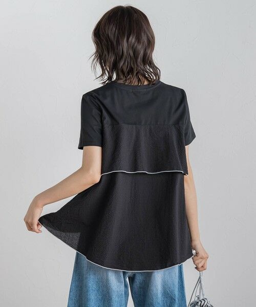 Droite lautreamont / ドロワットロートレアモン カットソー | 天竺バックフリルプルオーバー≪手洗い可能≫ | 詳細12