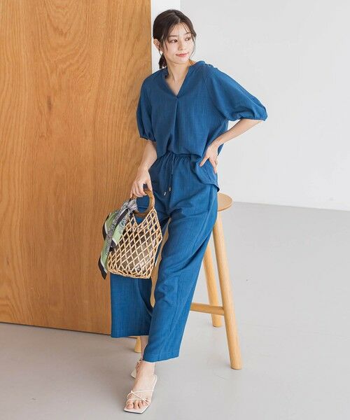 Droite lautreamont / ドロワットロートレアモン その他パンツ | タンブラーブッチャーイージーパンツ≪手洗い可能≫ | 詳細5