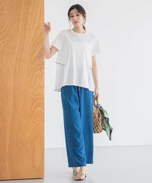 Droite lautreamont / ドロワットロートレアモン その他パンツ | タンブラーブッチャーイージーパンツ≪手洗い可能≫ | 詳細7