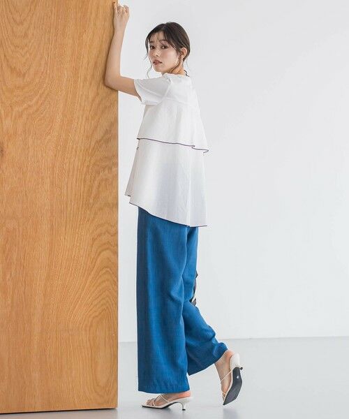 Droite lautreamont / ドロワットロートレアモン その他パンツ | タンブラーブッチャーイージーパンツ≪手洗い可能≫ | 詳細8