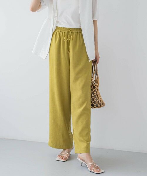 Droite lautreamont / ドロワットロートレアモン その他パンツ | タンブラーブッチャーイージーパンツ≪手洗い可能≫ | 詳細20